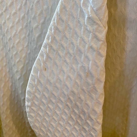 Use unused white textured blazer size 36 - Picture 3 of 4